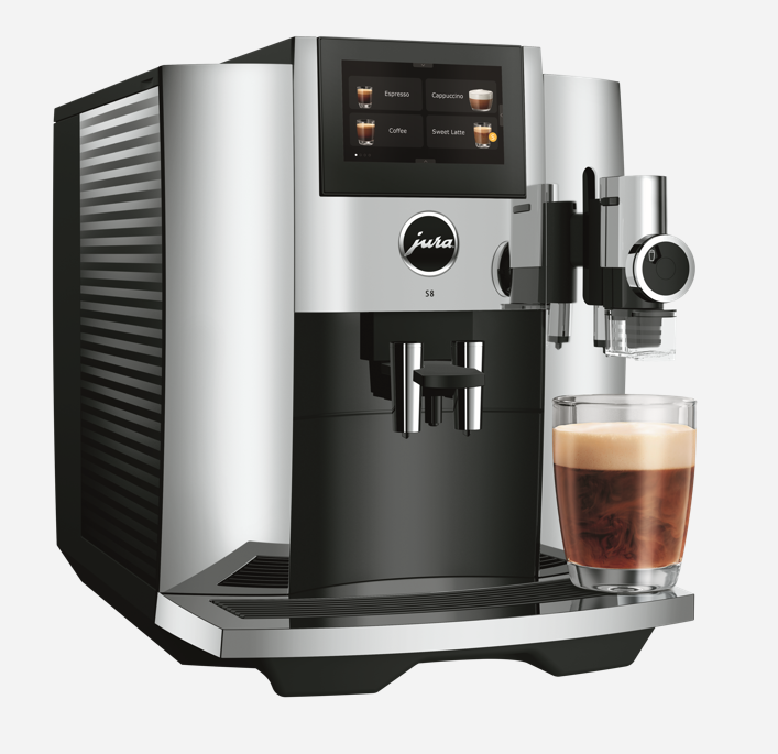 JURA | S8 Fully Automatic Bean to Cup Coffee Machine - NEW 2024 Model