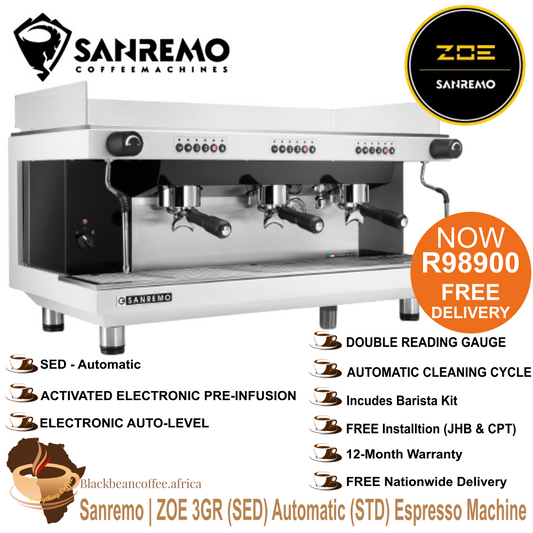 Sanremo | ZOE 3GR (STD) Espresso Machine (SED) - Automatic – Pre-Infusion